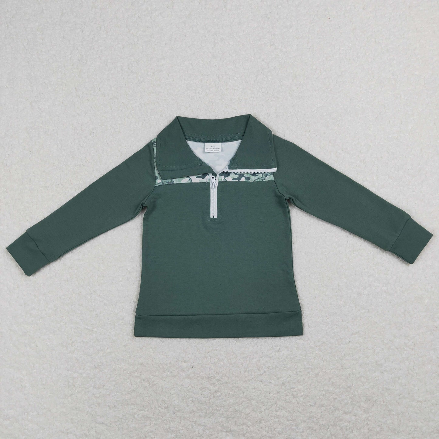 PROMOTION BT0381 dinosaur zip pullover top 202501 RTS
