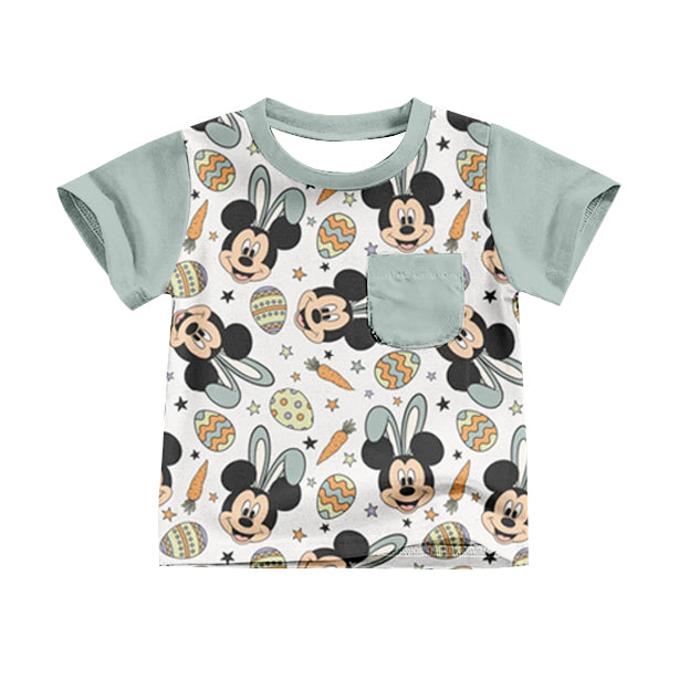 BT0593 top tee rabbit mouse boy t-shirt preorder 202401
