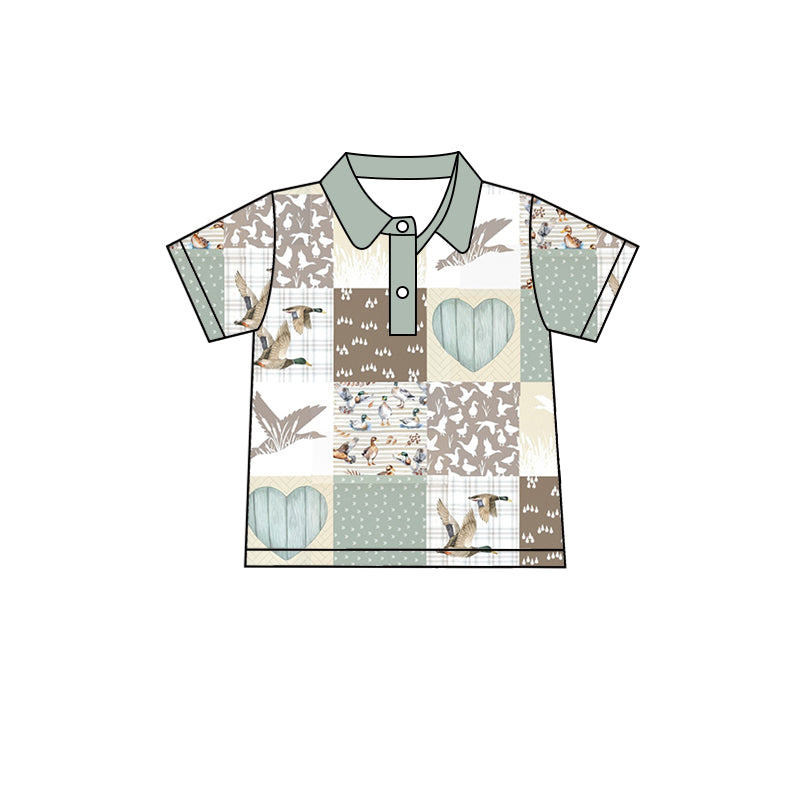 BT0635 western cow top tee boy t-shirt preorder 202402