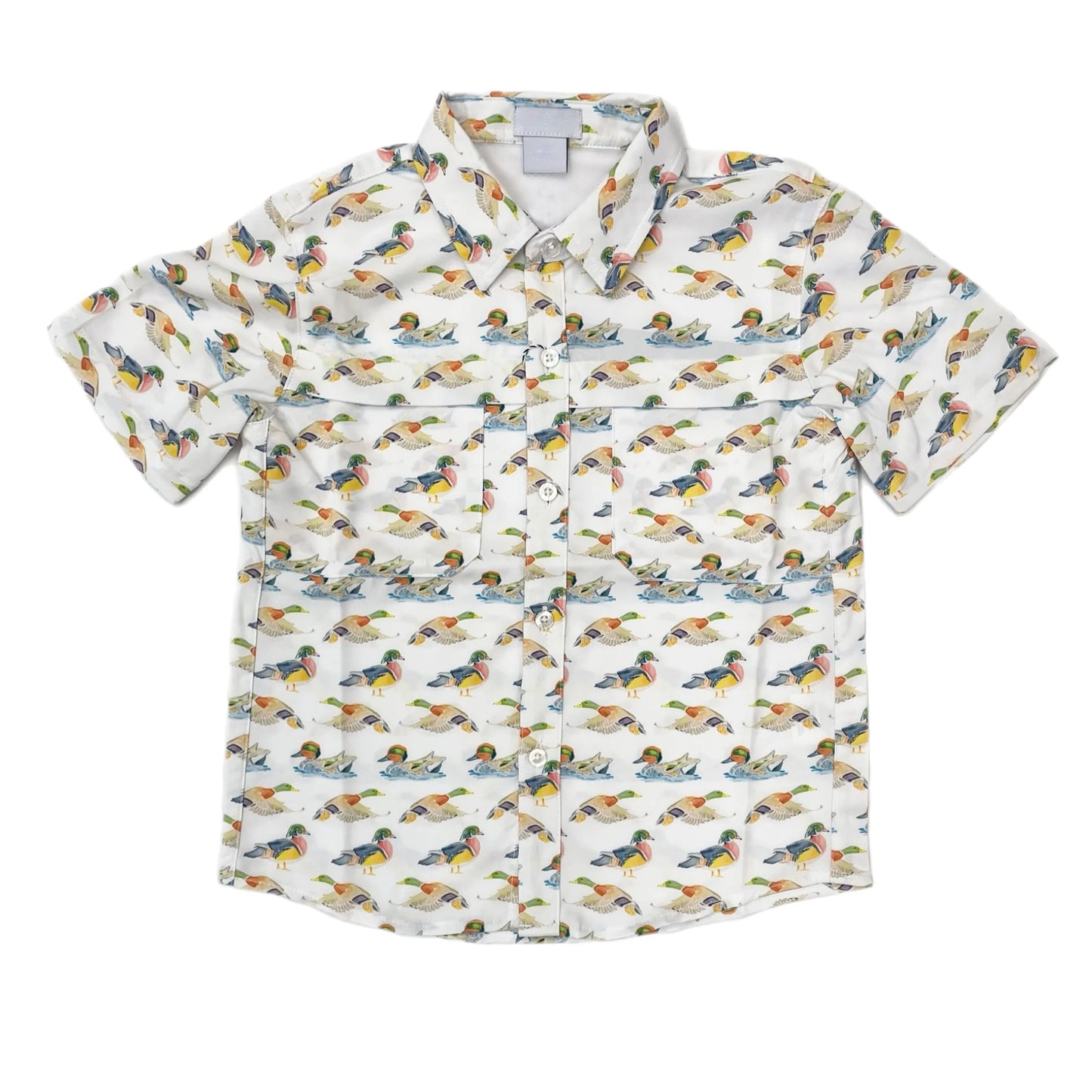 BT0678 preorder duck button boy top shirt 202404