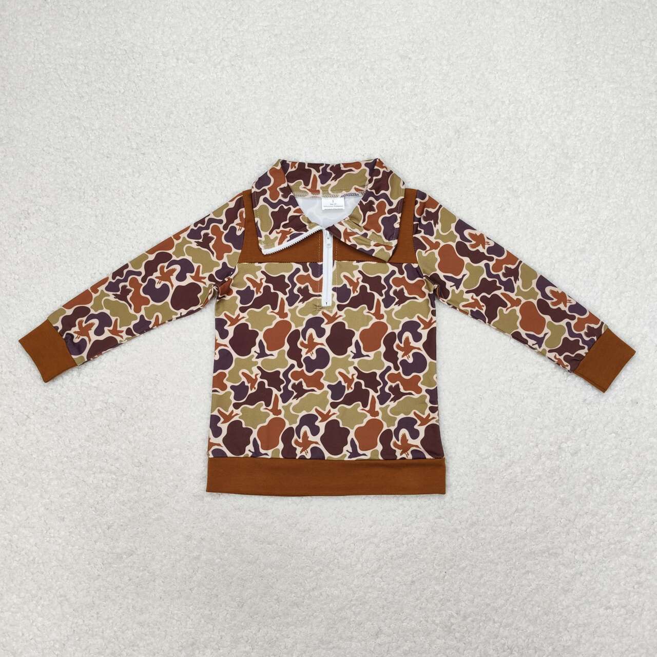 BT0712 western camo shorts boy tee t-shirt top 202407