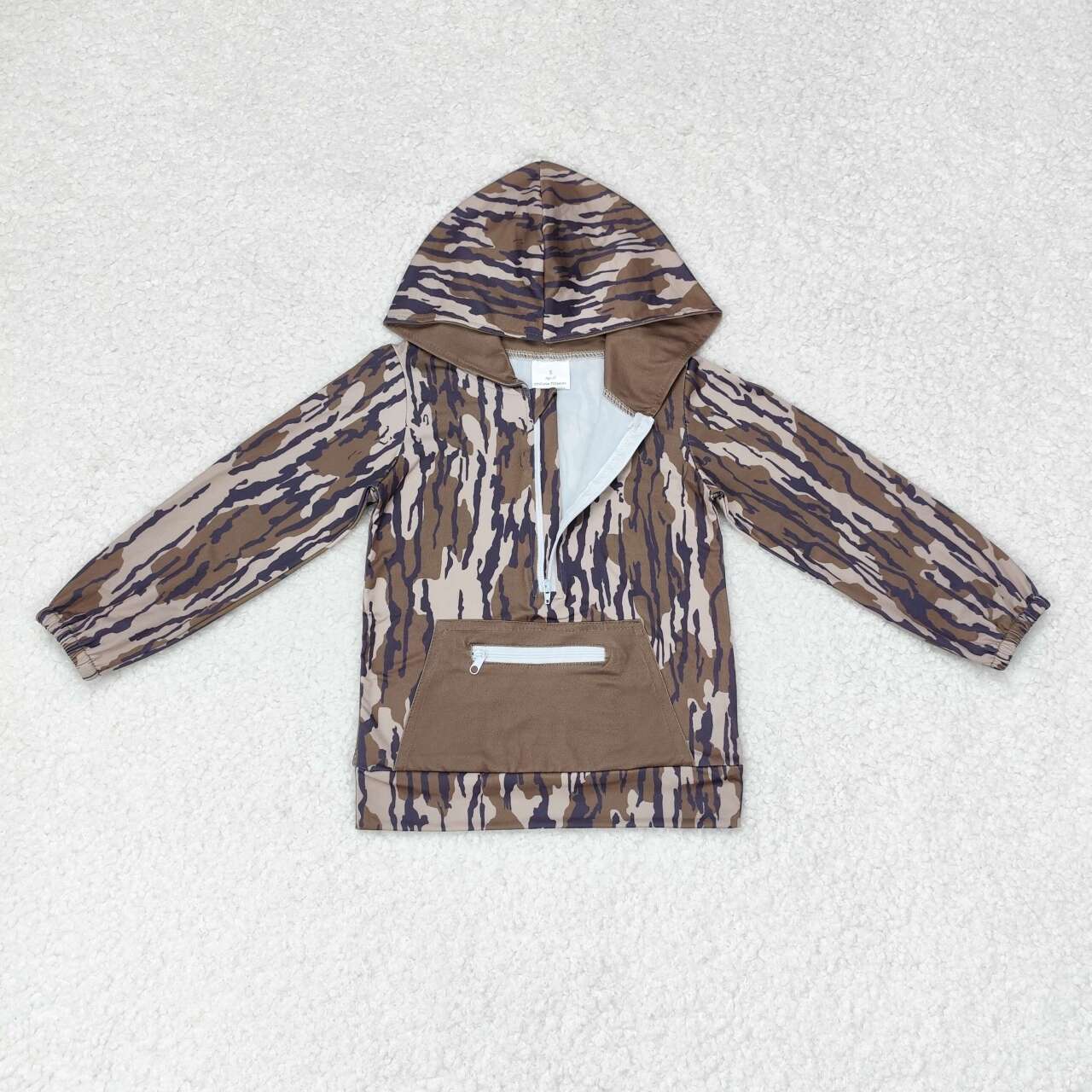 BT0753 camo western boy hoodie shirt top RTS Free shipping order $100+