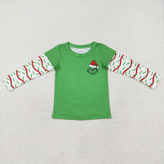 Christmas grinch BT0770boy Shirt top 202407 RTS