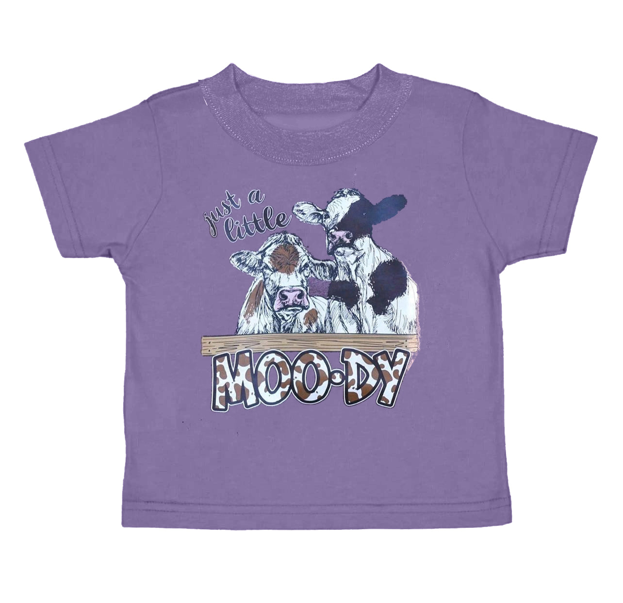 BT0916 preorder western moody cow bowshort sleeve girl tee t-shirt top 202409