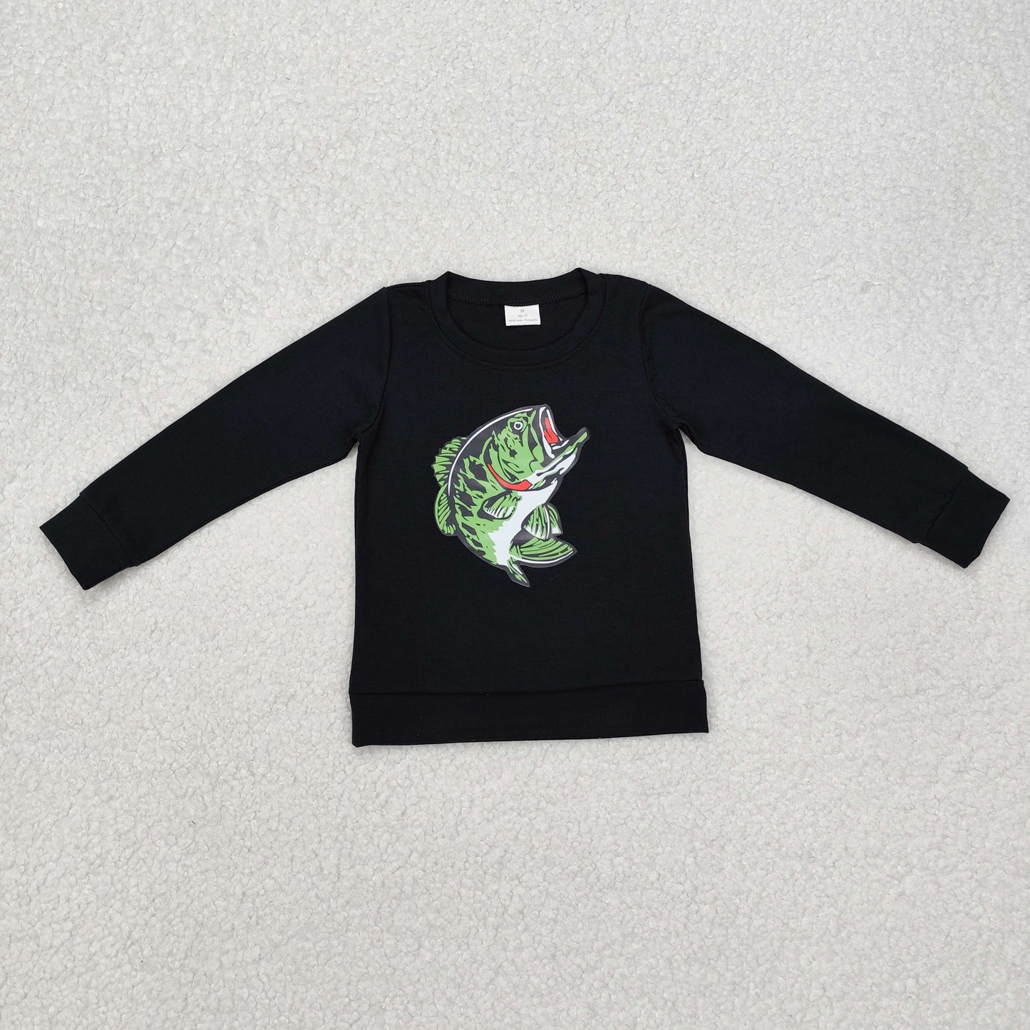 BT1073 胶印 vinyl western fish boy top coat pullover 202412 RTS