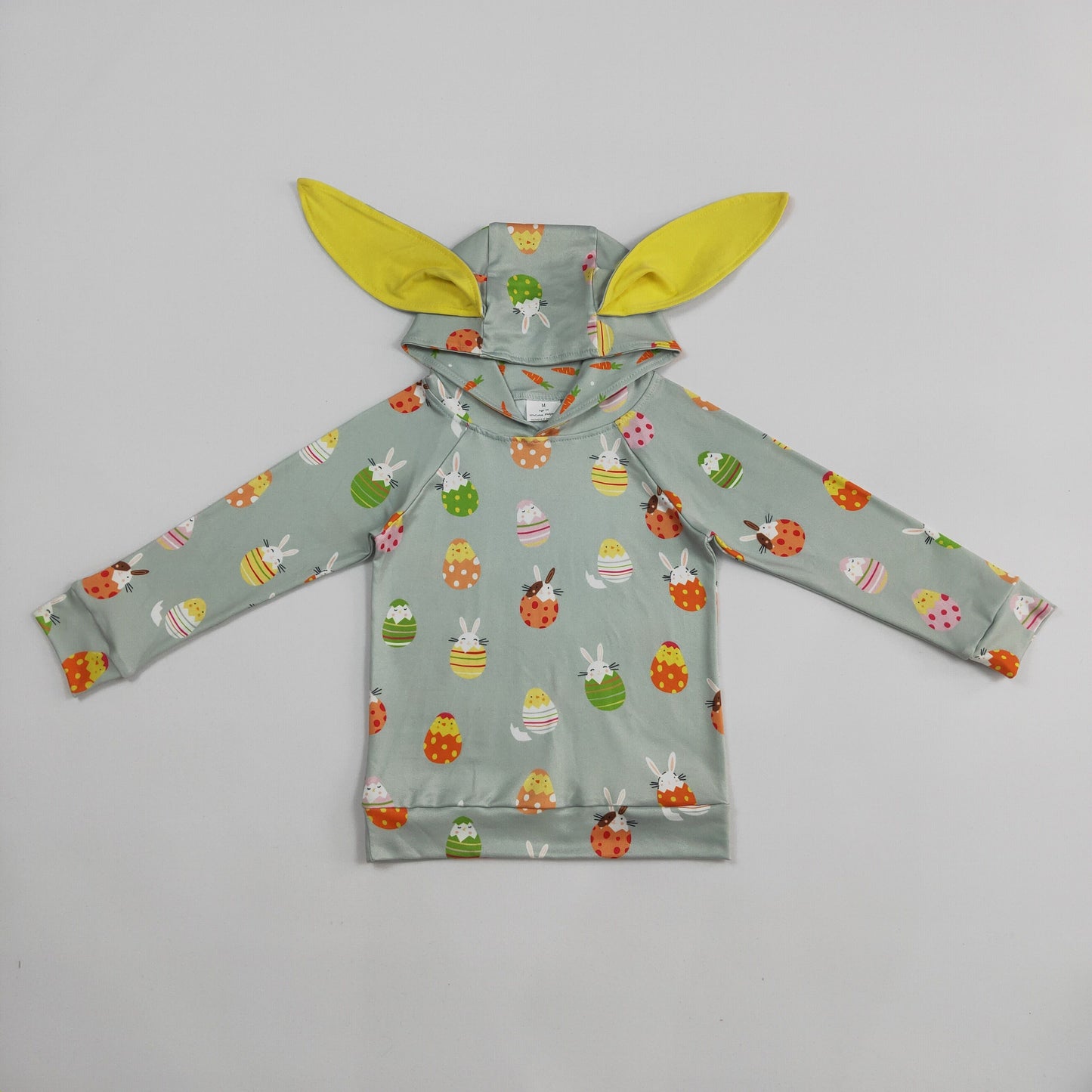 BT1136 Easter bunny long sleeve boy hoodie top pullover 202502 RTS