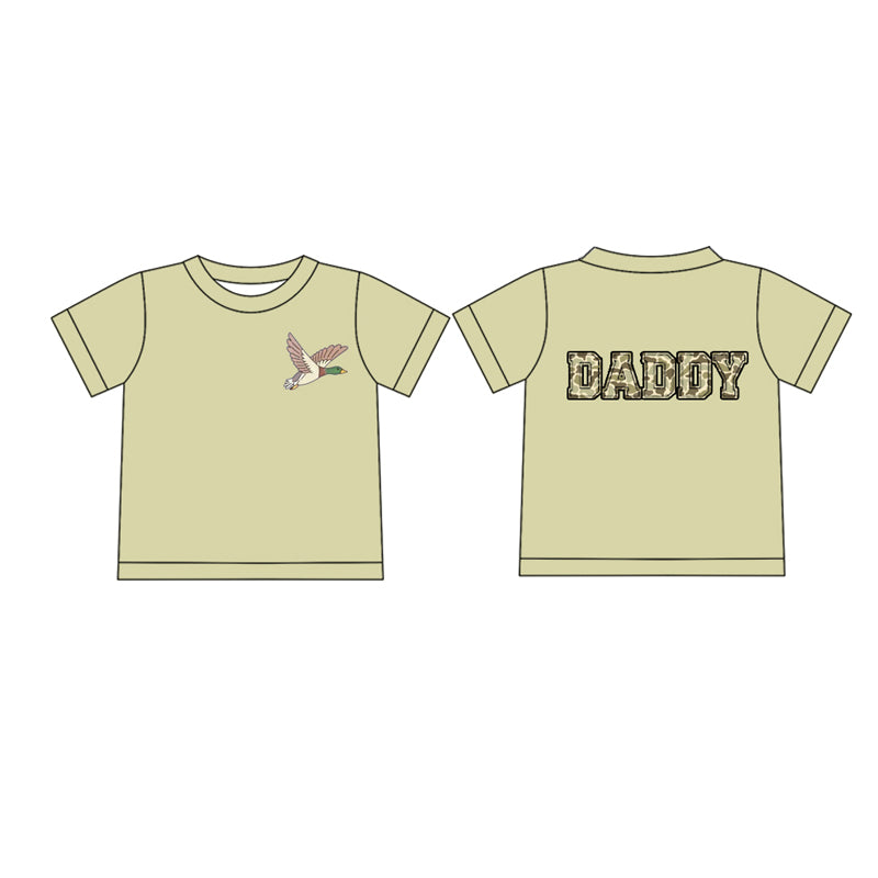 BT1146 adult duck camo daddy deer tee top t-shirt short sleeve 202412 preorder