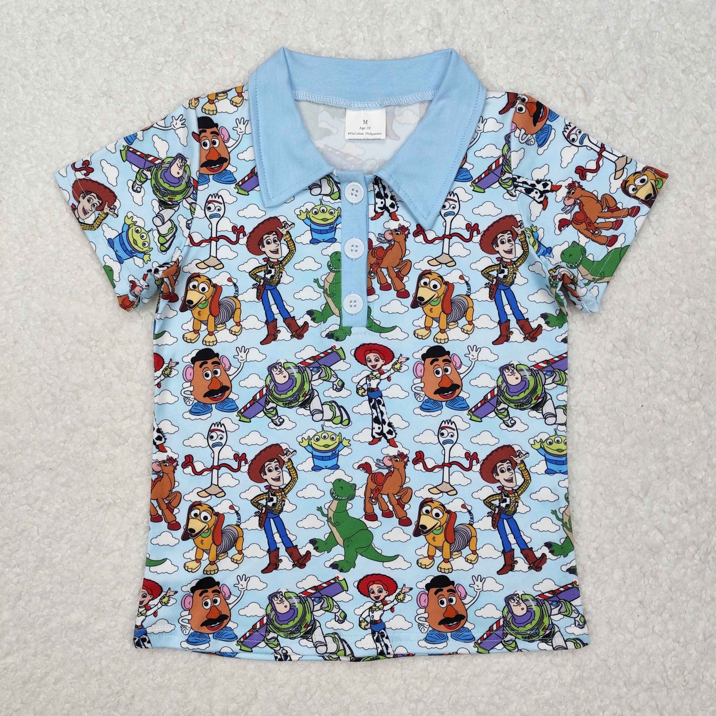 BT1158 Toy story boy top tshirt 202501 RTS