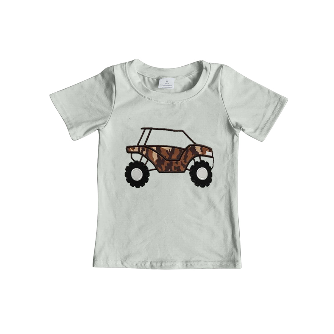 BT1178 dirt bike car leopard boy top duck t-shirt preorder 202502