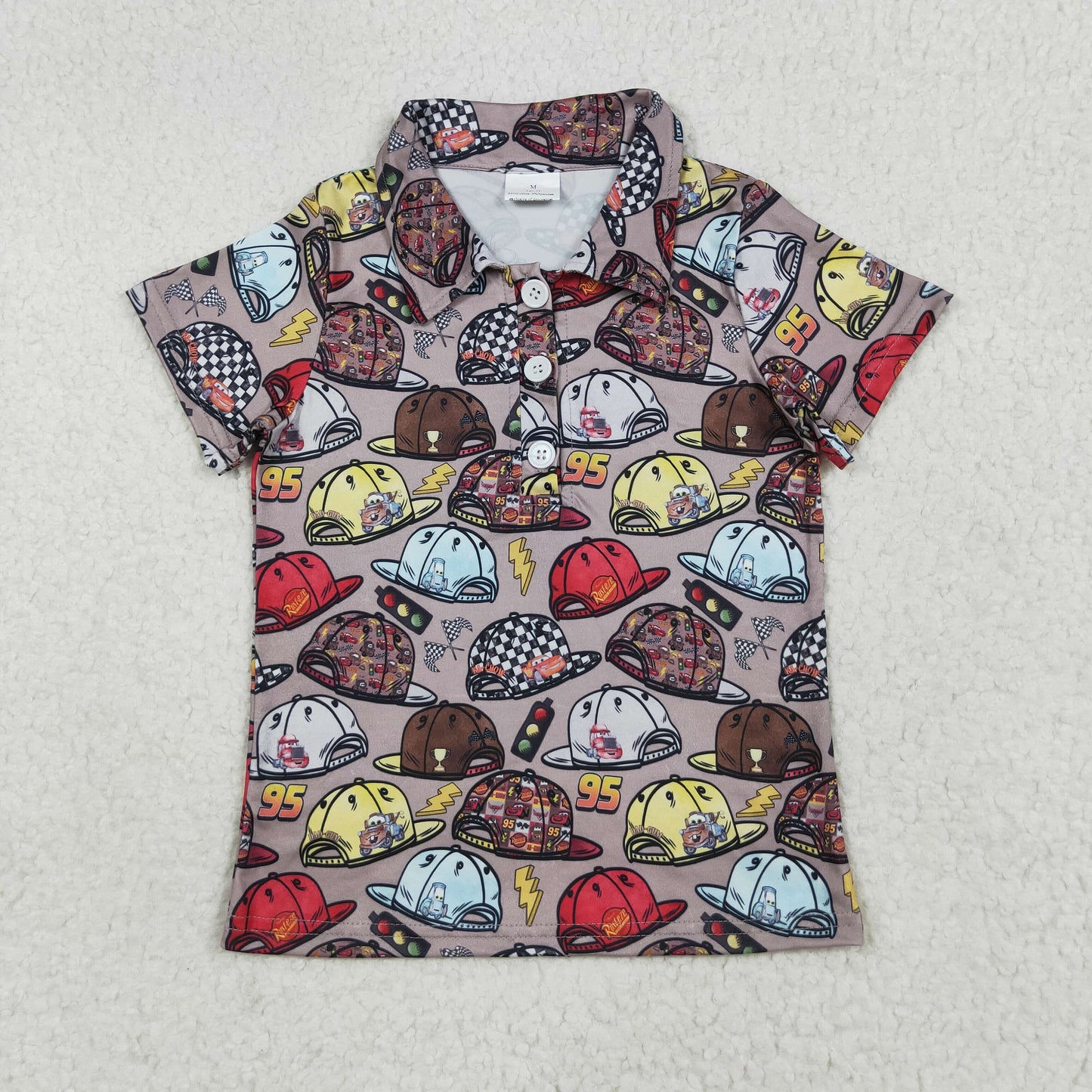 BT1228 hat cap western boy top t-shirt 202507 RTS