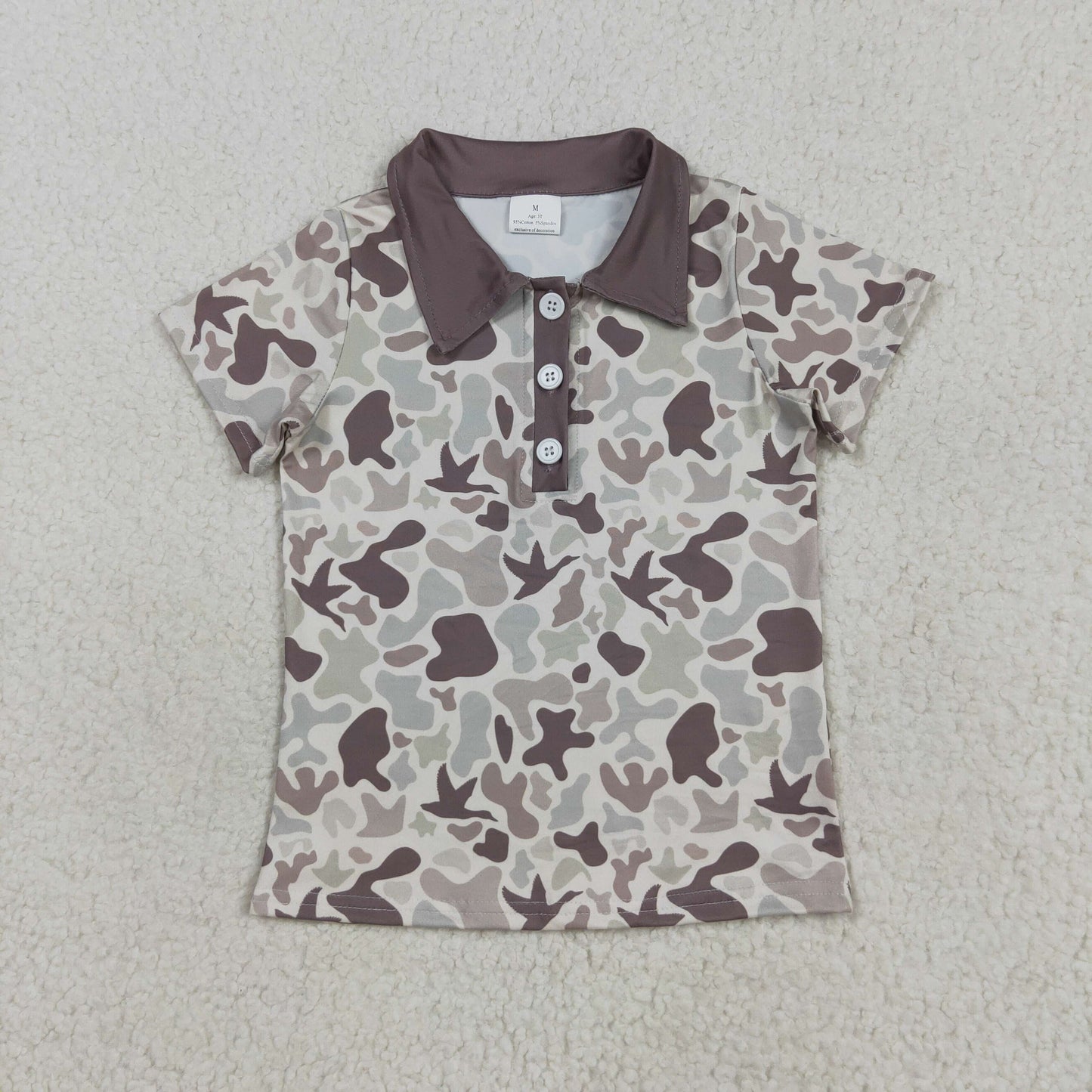 BT1261 Duck western boy top t-shirt 202507 RTS