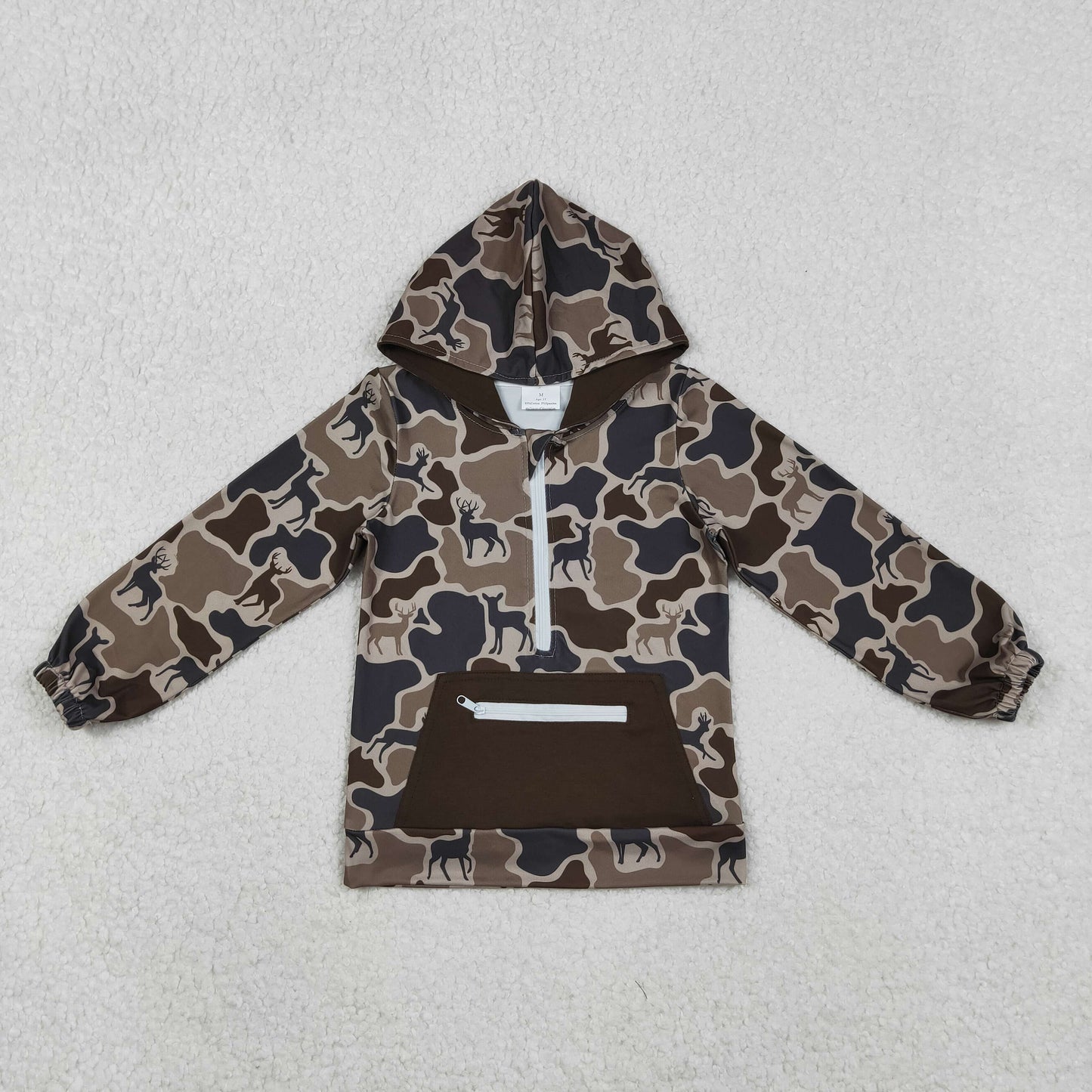 BT1348 camo deer hoodie top coat pullover 202511 RTS