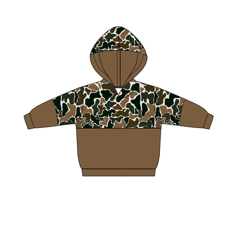 BT1517 camo boy hoodie top coat pullover 202511 preorder