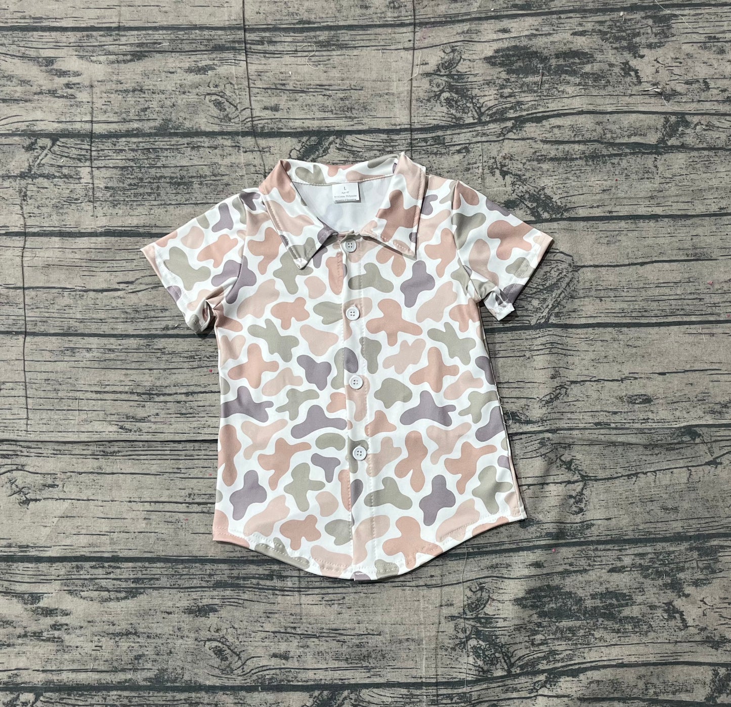 BT1564 camo boy top coat pullover 202512 preorder