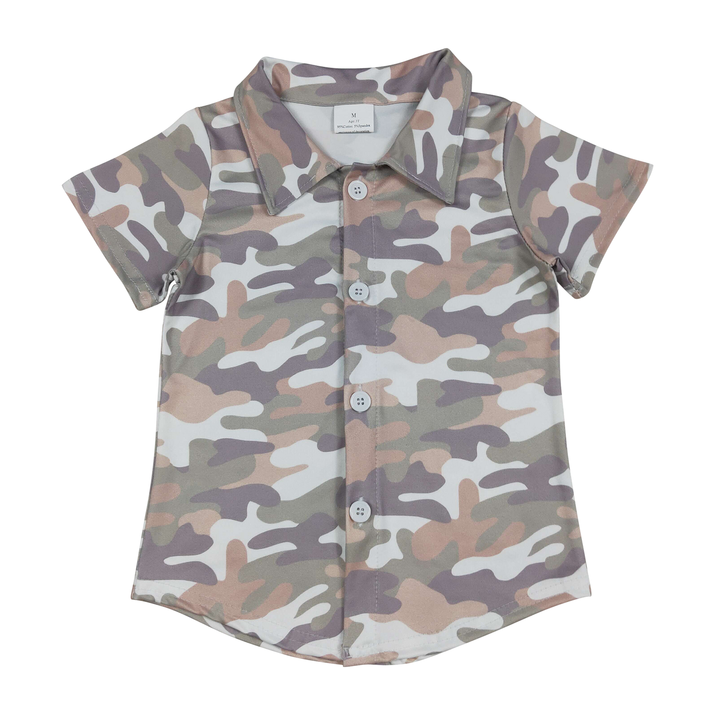 BT1565 camo boy top coat pullover 202603 RTS
