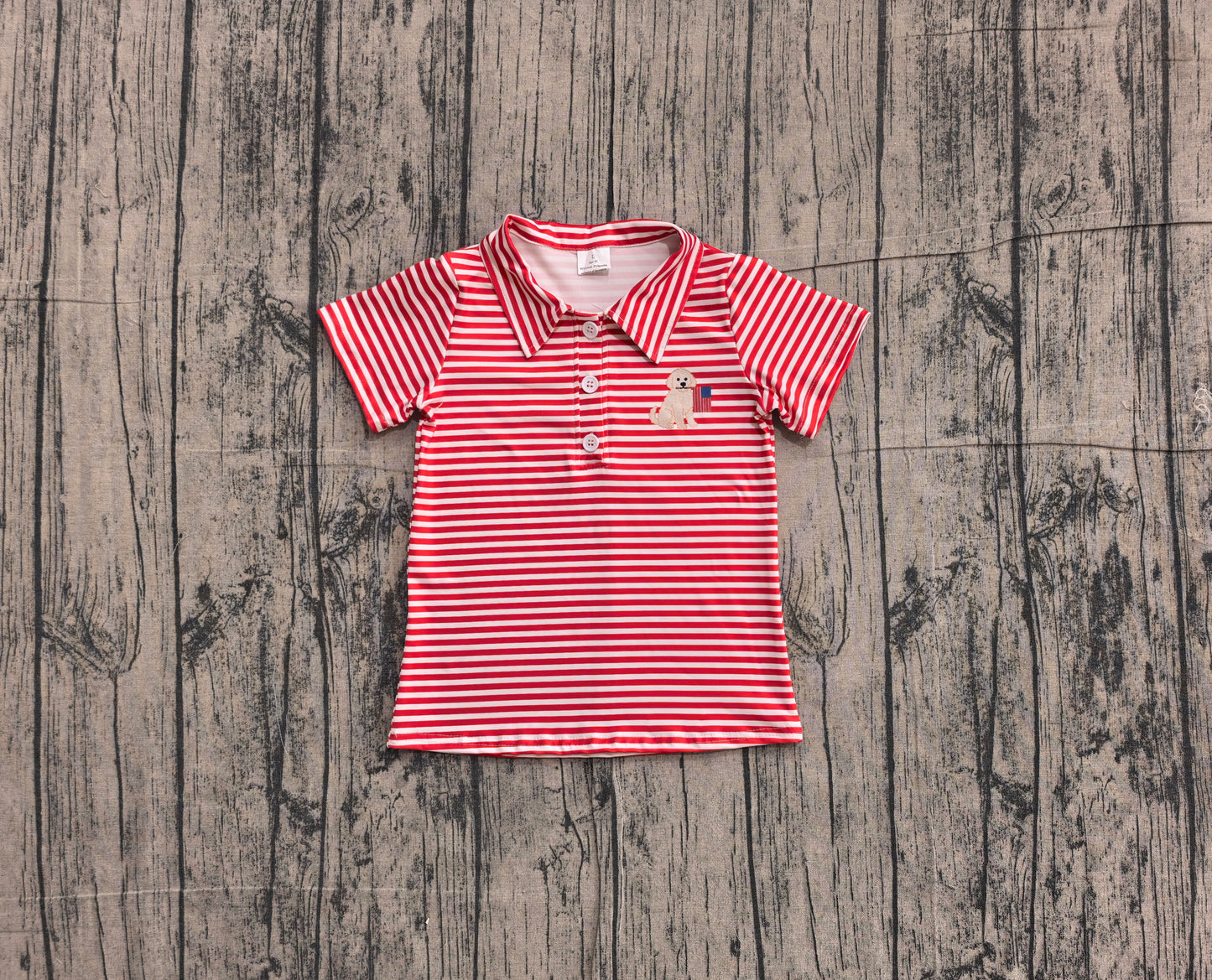 BT1619 boy top dog t-shirt 202605 preorder