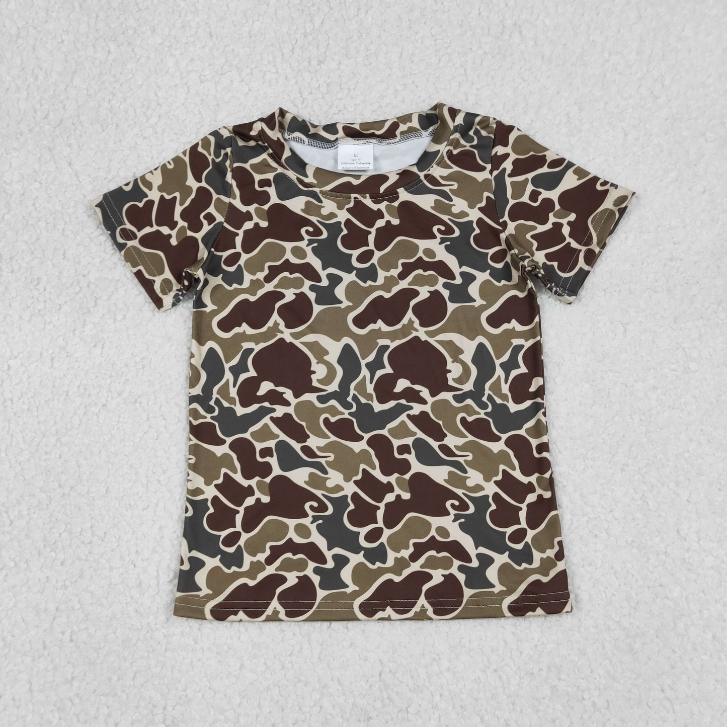 BT1648 camo boy top t-shirts pullover 202512 RTS