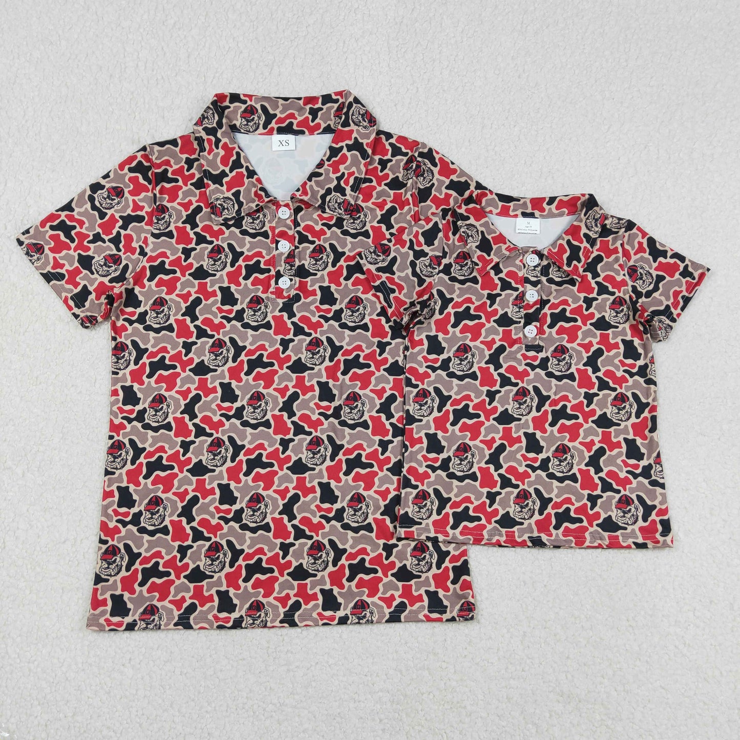 BT1718 BT1718成人男-BT1699 adult camo bulldog western men pajamas 202604 RTS