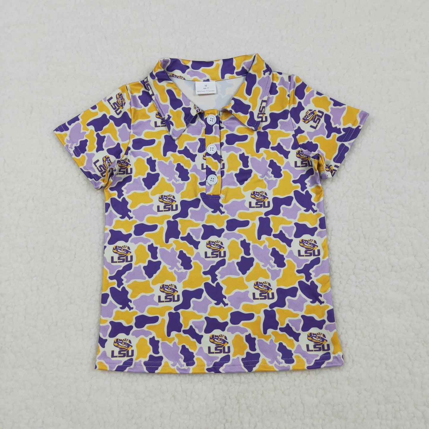 BT1744 LSU team boy top coat pullover 202601 RTS