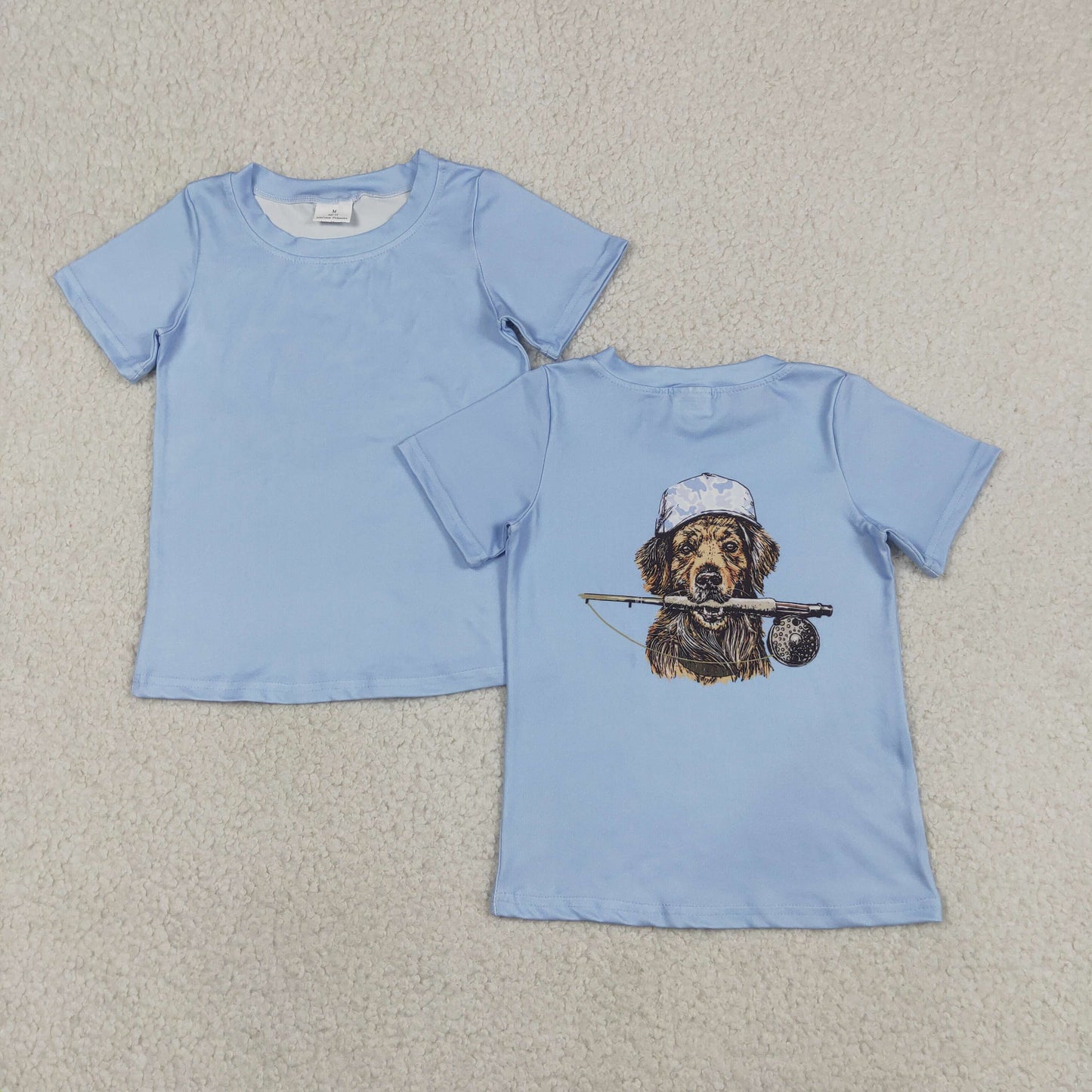 BT1765 dog fishing boy top coat pullover 202605 RTS