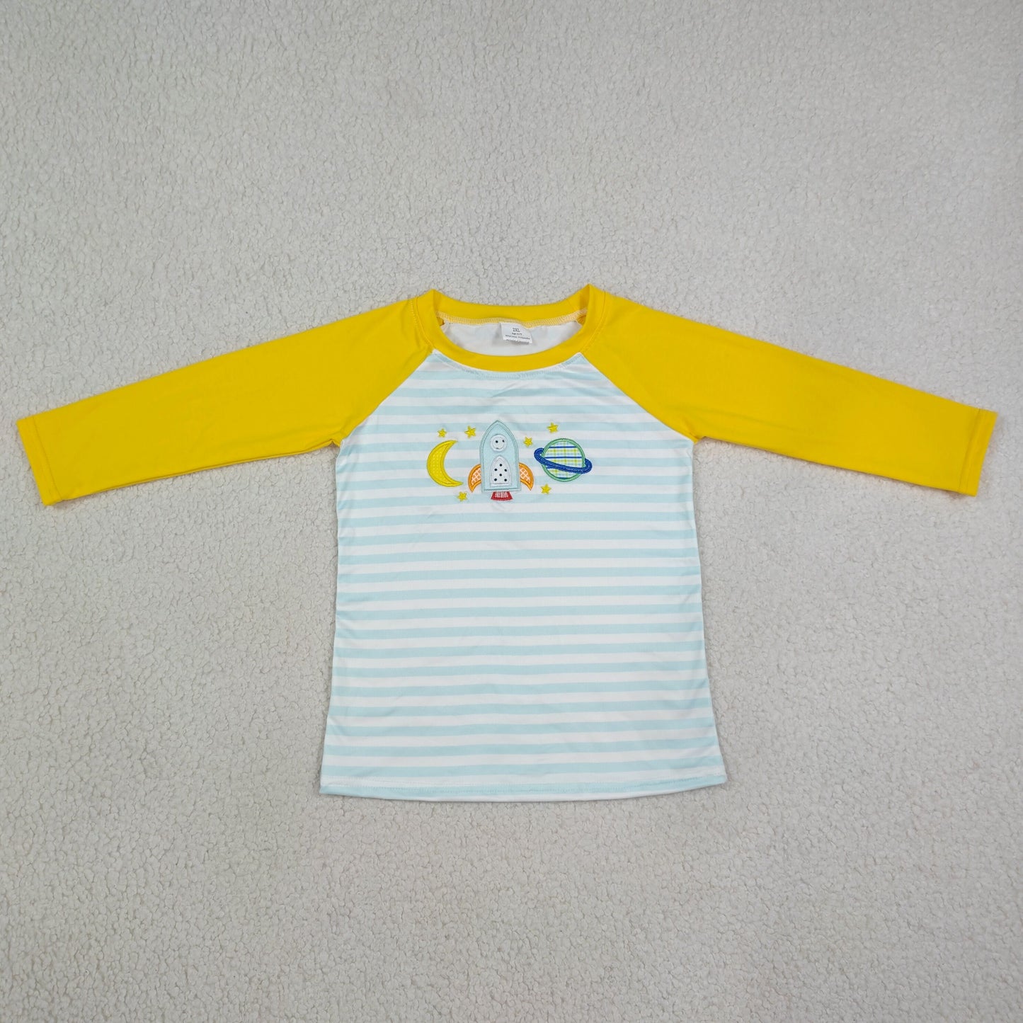 BT1831 Embroidery western boy top 202608 RTS