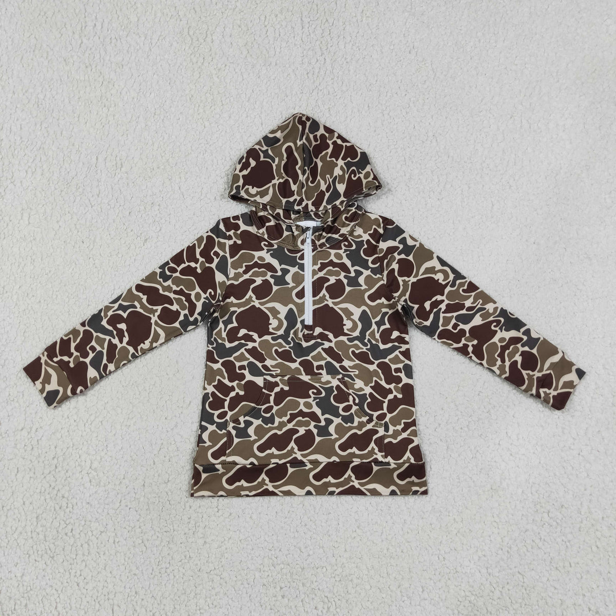 BT1854 western hunting hoodie boy long sleeve coat top 202608 RTS