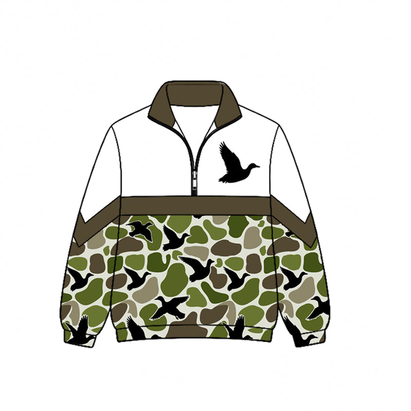 BT1857 duck camo hoodie boy long sleeve coat top 202619 preorder