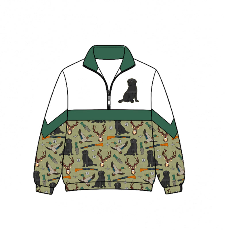 BT1860 dog deer camo hoodie boy long sleeve coat top 202619 preorder