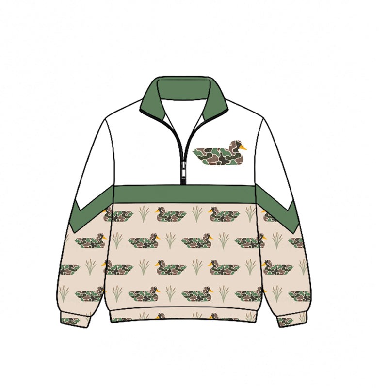 BT1861 duck camo hoodie boy long sleeve coat top 202619 preorder