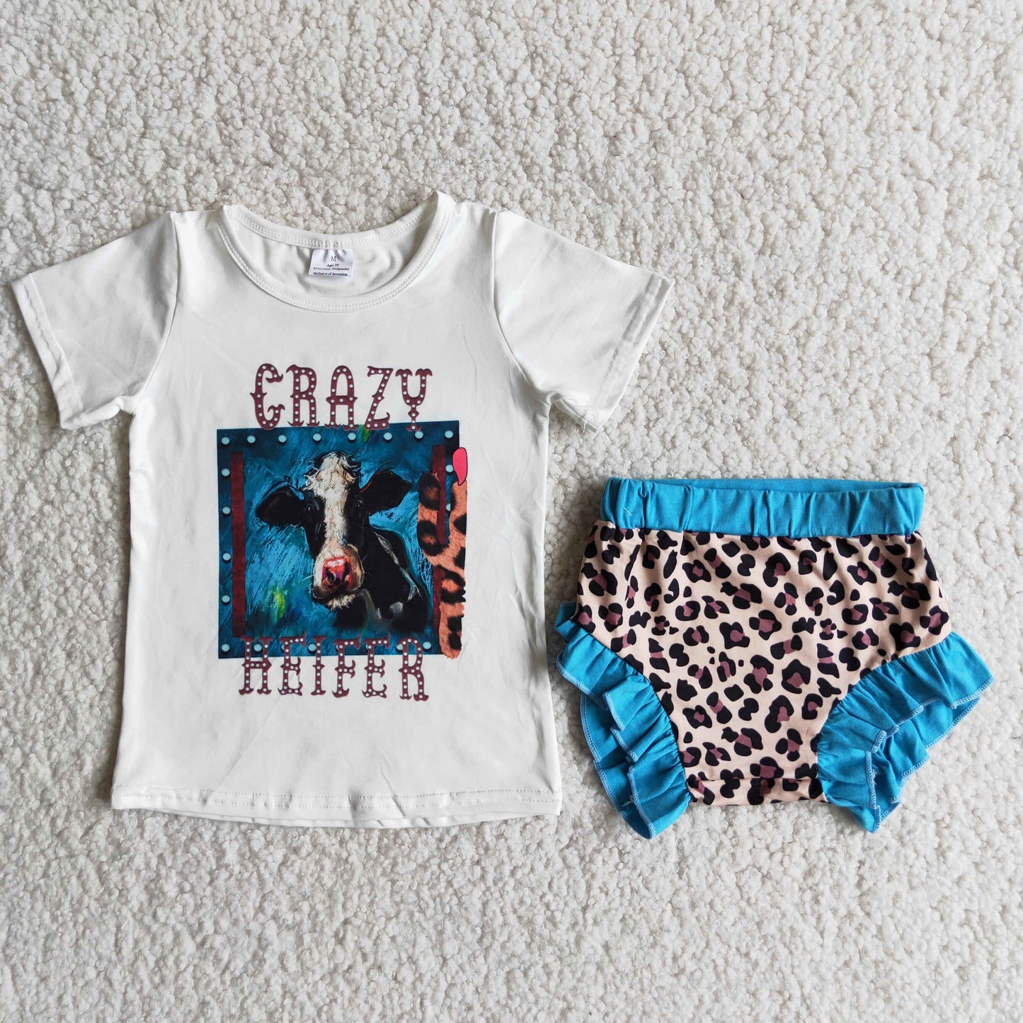 PROMOTION D6-16 short sleeve girl shorts bummies outfit