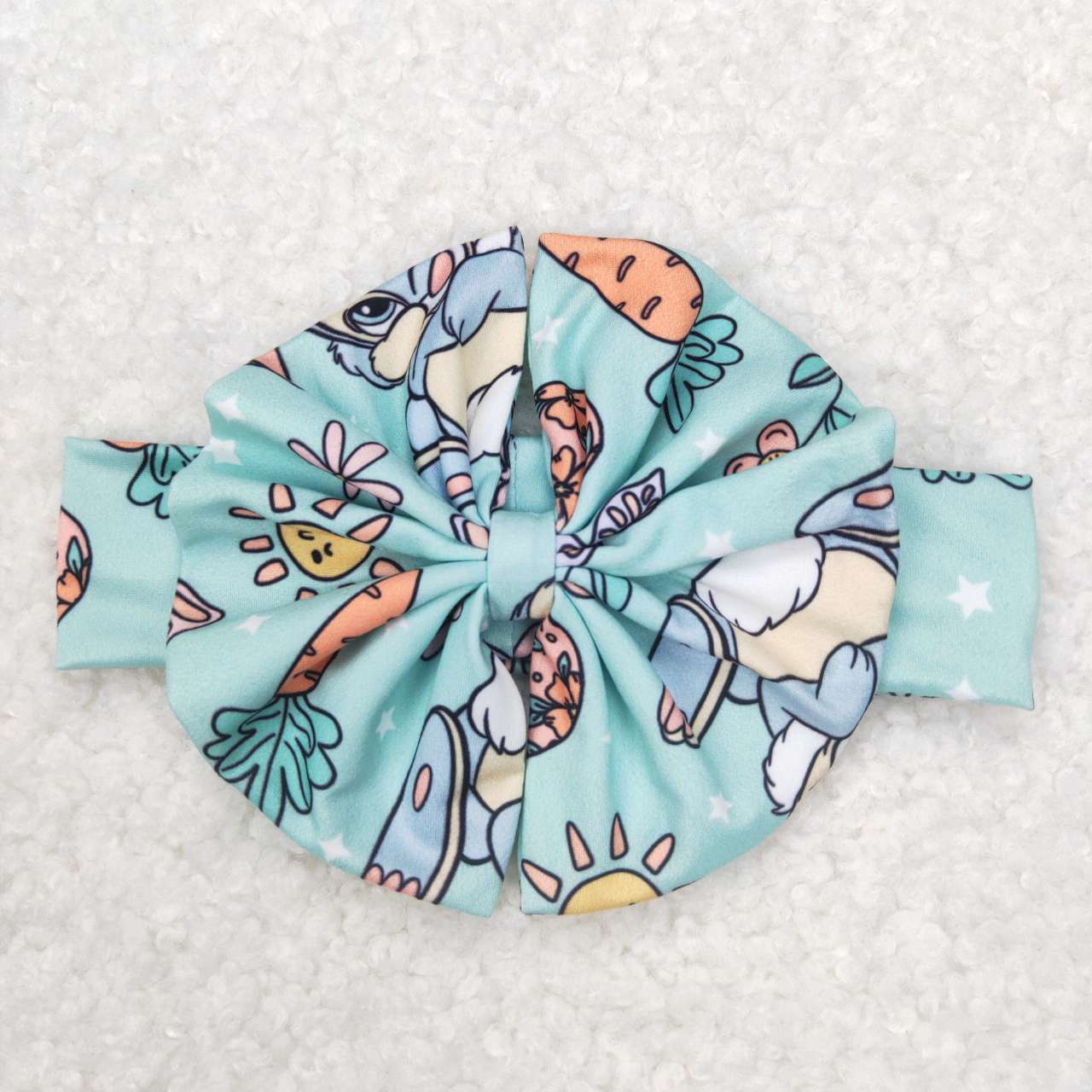 GBO0196 Easter 3PCS Headband rabbit bunny hoppy short sleeve girl shorts outfit RTS 20231121