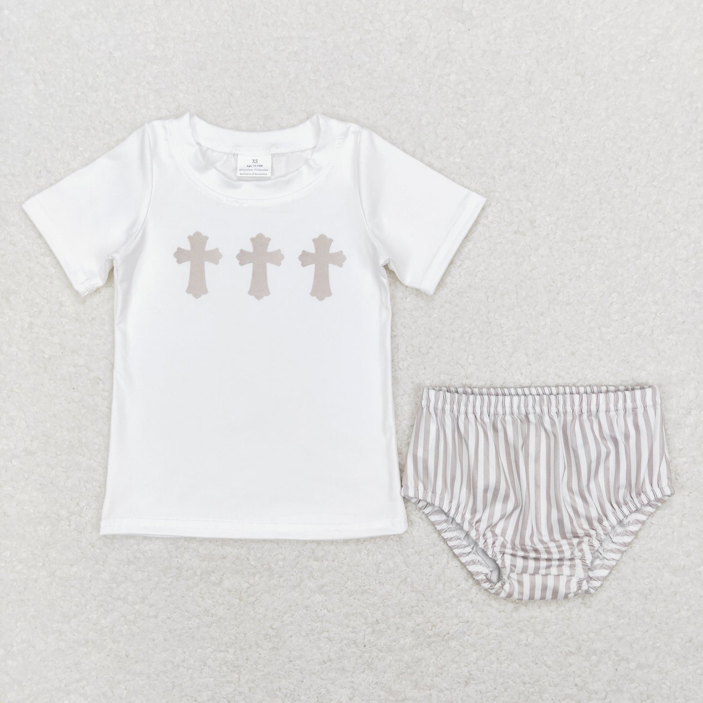 GBO0211 Easter long sleeve bummies boy outfit 202312 RTS