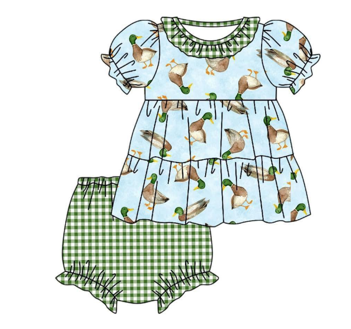 GBO0318 preorder duck shorts summer girl outfit 202402