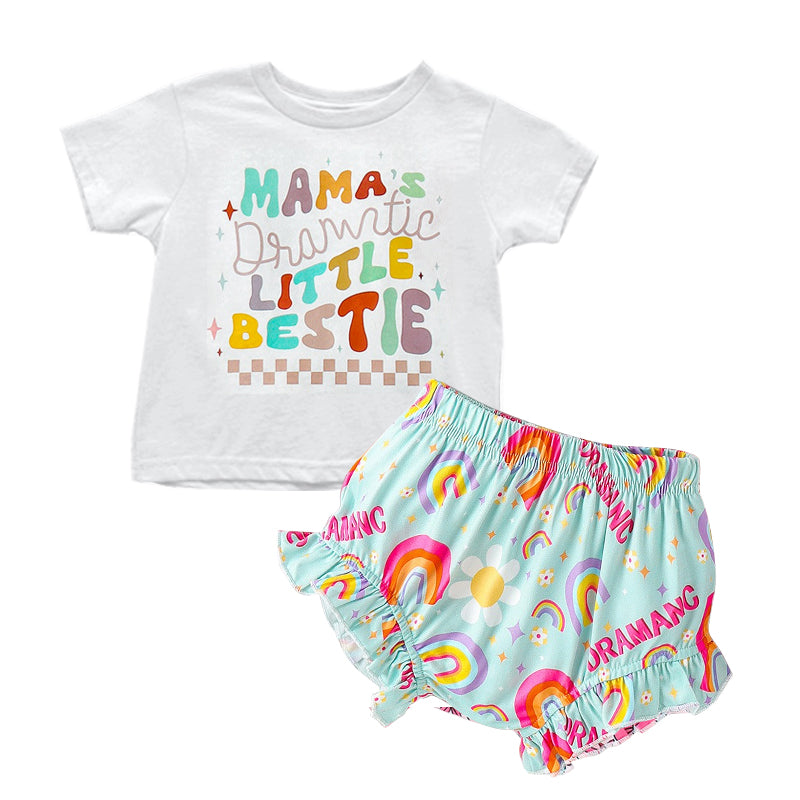 GBO0349 flower mama bummies girl outfit 202403 preorder