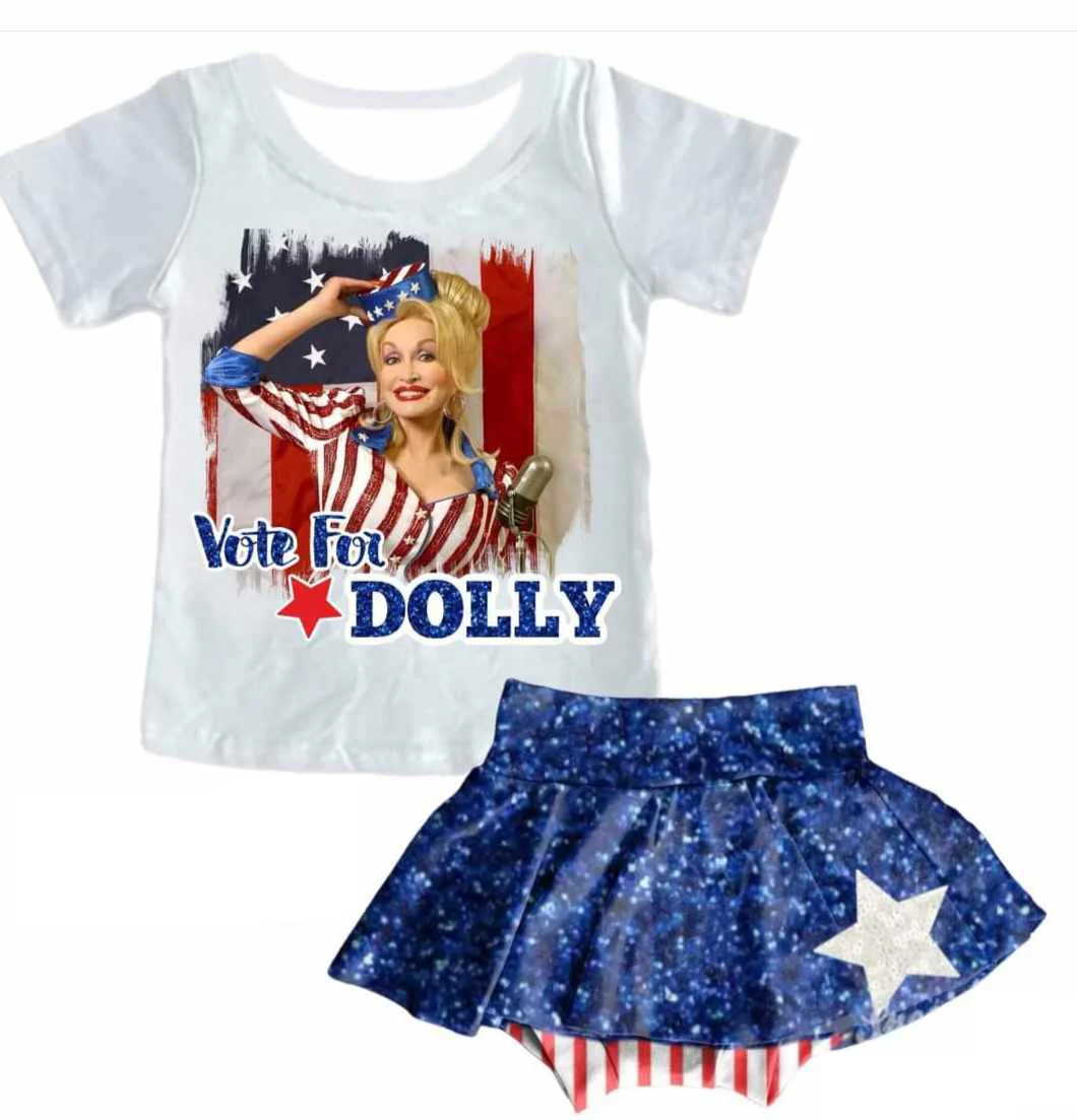 GBO0388  preorder July 4th shorts summer boy outfit 202404