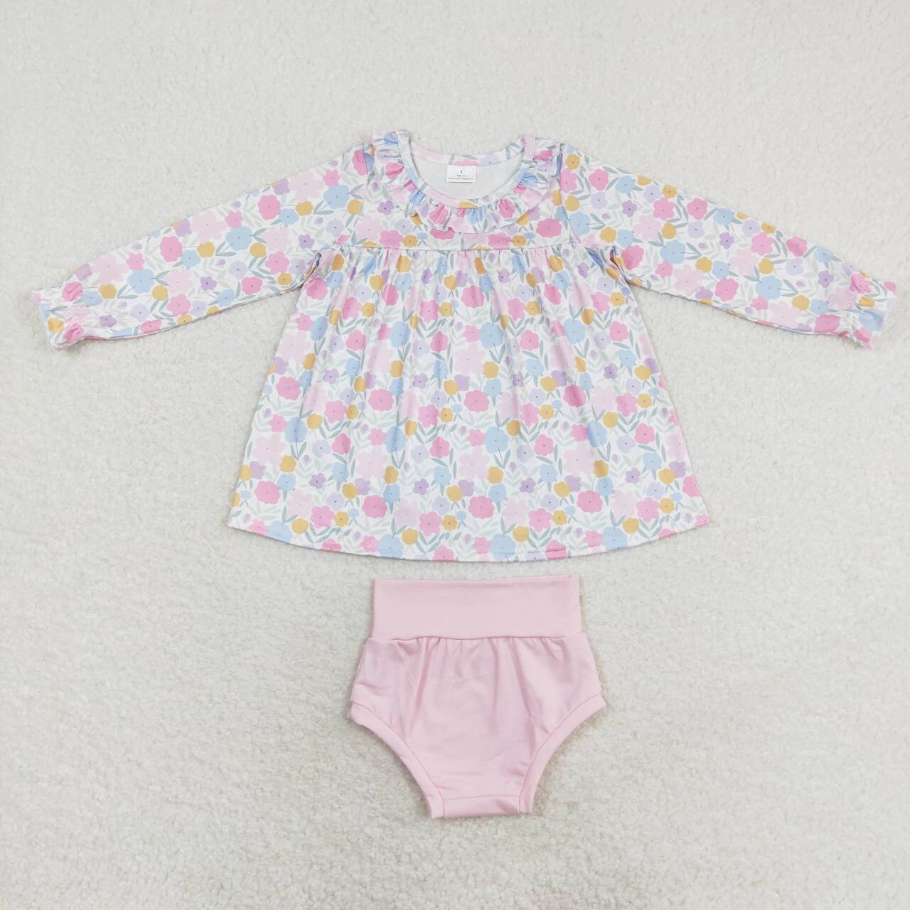 GBO0391 flower shorts summer girl outfit 202405 RTS