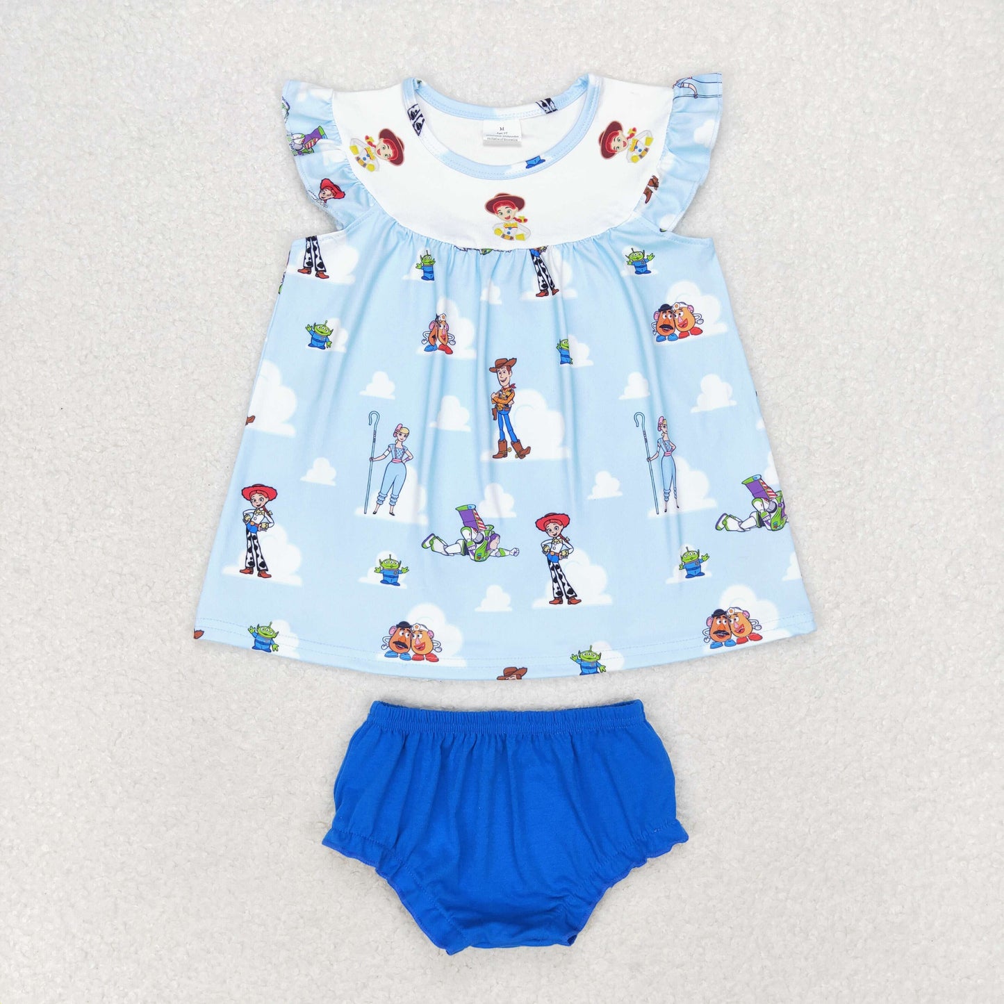 组合 GBO0395 toy stroy shorts girl summer outfit 202406 RTS sibling