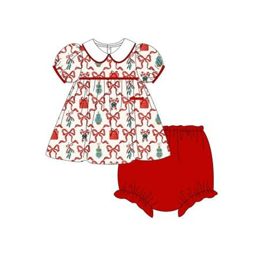 GBO0401 preorder Christmas shorts summer girl outfit 202405 RTS