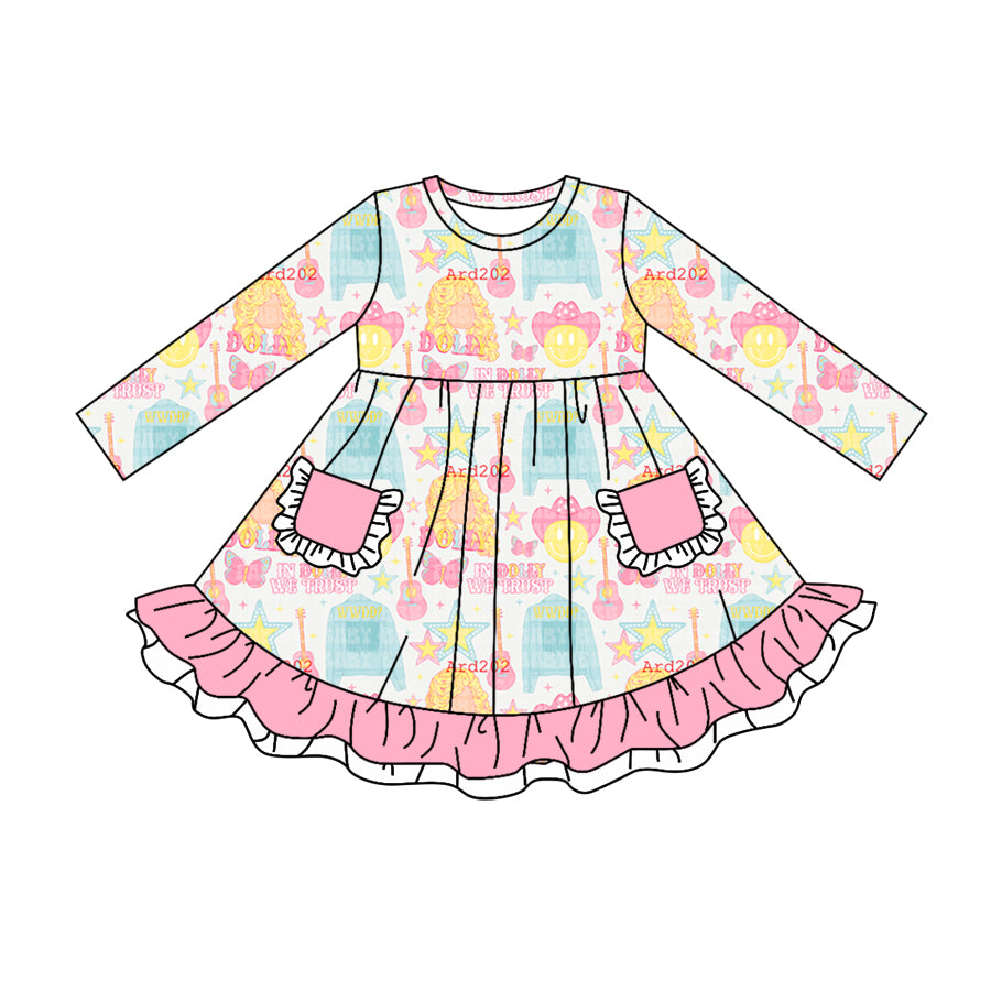 GLD0565 TS taylor swift girl dress preorder 202405