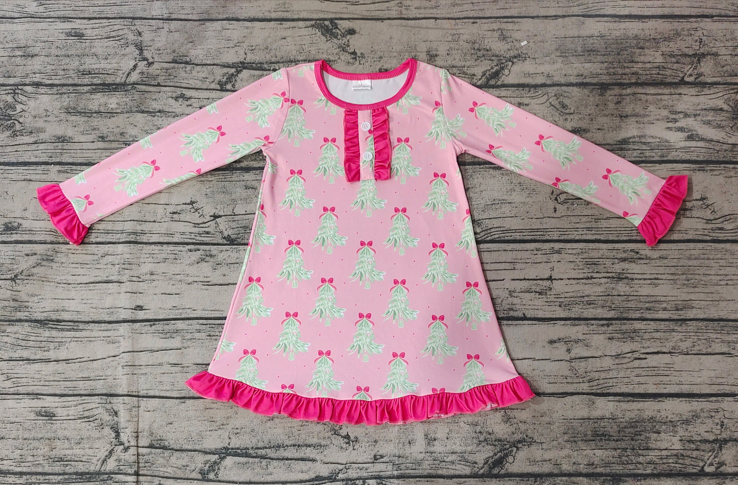GLD0636 feather short sleeves girl dress 202410 RTS