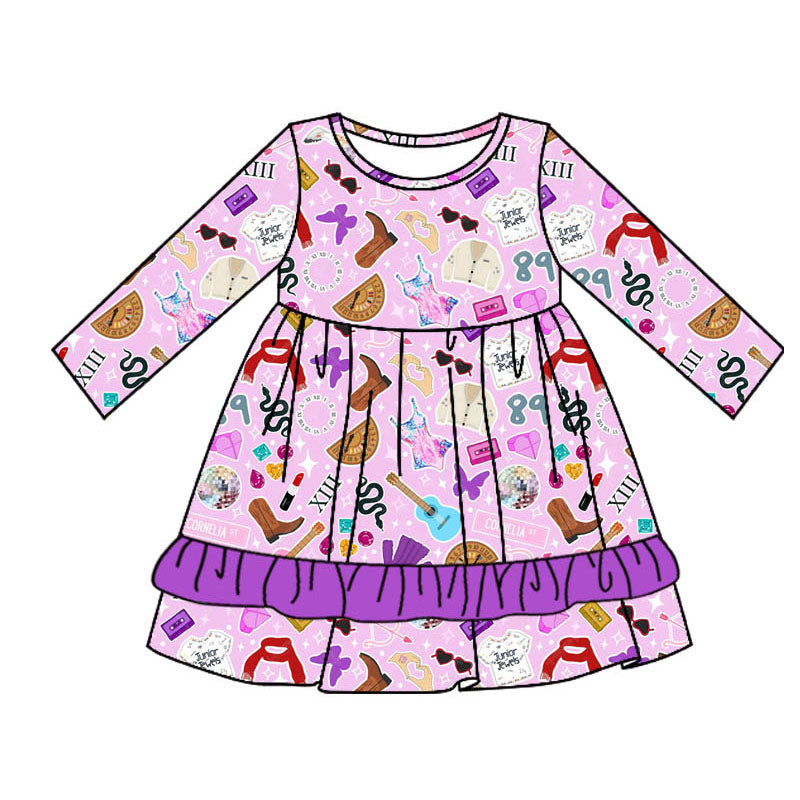 TS taylor swift sibling GLD0677 boots guitar girl dress preorder 202407