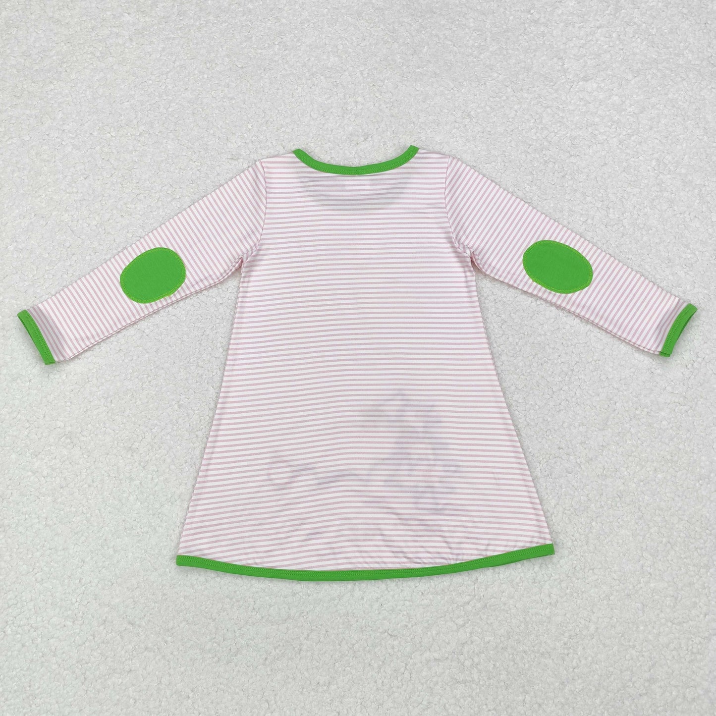 Embroidery Christmas tree sibling GLD0704 girl dress 202410 RTS