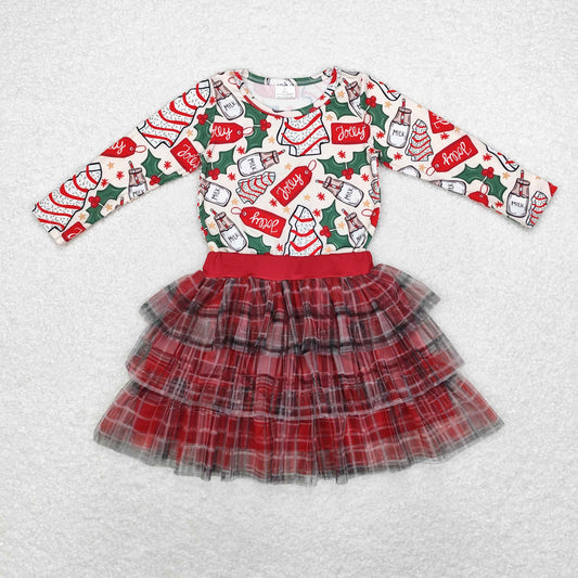 GLD0883组合 Christmas tulle skirt girl skirt outfit  202409 RTS