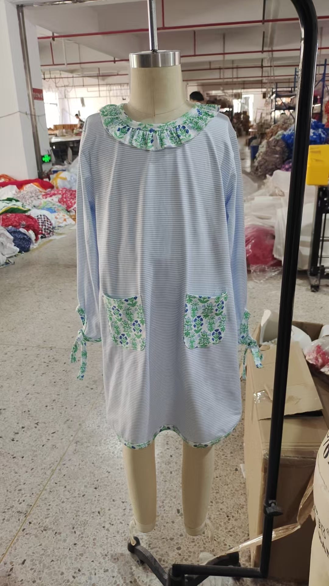 GLD0927 RTS western donut girl dress sibling 2025-9