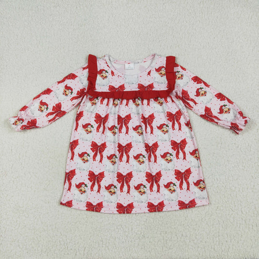 GLD1047 Christmas girl  dress 202507 RTS