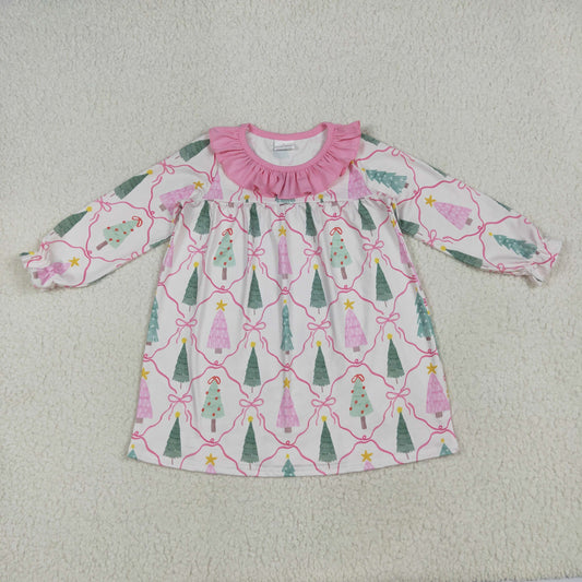 GLD1093 Christmas girl  dress 202506 RTS