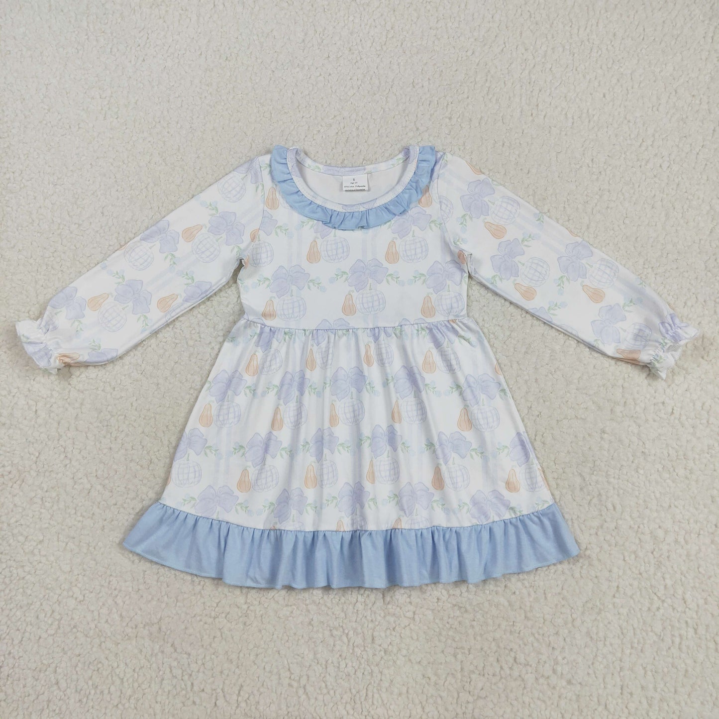 GLD1129 pumpkin girl summer dress 202508 RTS