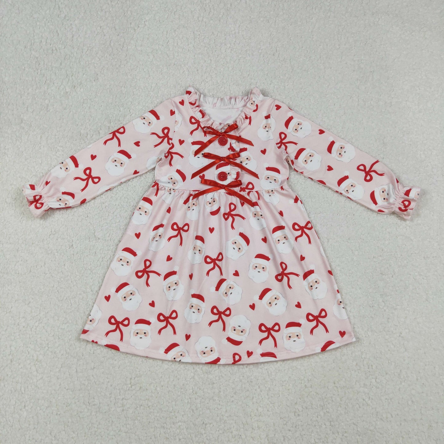 GLD1233 Christmas girl dress 202509 RTS