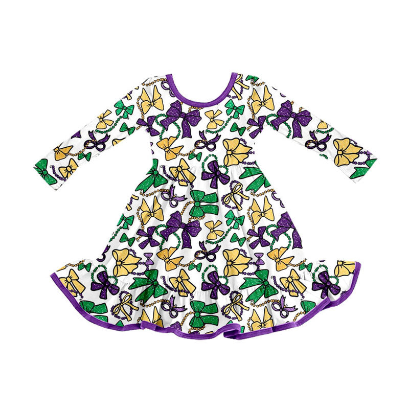 GLD1320 Mardi Gras girl dress 202509 preorder