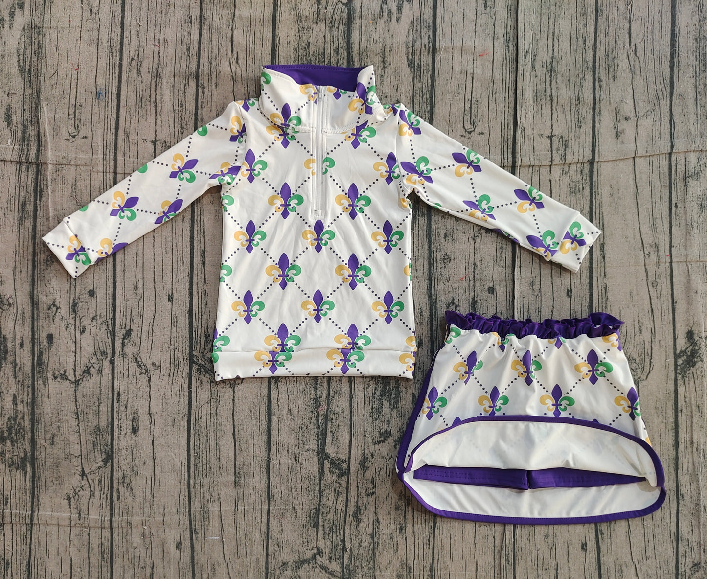 GLD1360 yoga Mardi Gras sibling outfit 202511 preorder